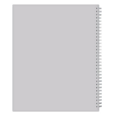 BlueSky 2025 Weekly/Monthly Planner 11.18"x9.37" Wirebound Gray Arrows: Adult Stationery, Paper, Tabs, 8.5x11 Inches