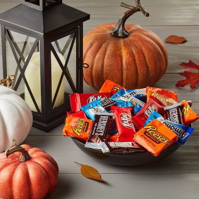 HERSHEY'S Chocolate Assorted Halloween Candy Snack Size - 13.13oz/25pc
