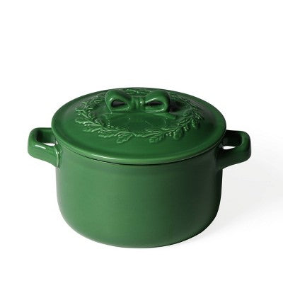Ceramic Cocotte Green - Bullseye's Playground