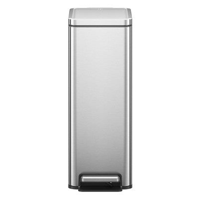 EKO 30L Stella Slim Step Trash Can Brushed Stainless Steel (LOCAL PICKUP ONLY)