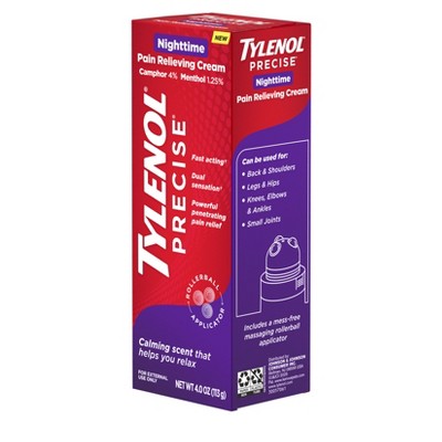 Tylenol Topical Analgesic Night-Time Pain Relieving Cream - 4oz
