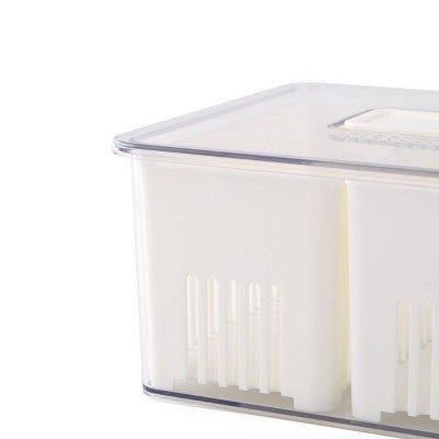 Large Rinse Storage with Dividers - Bullseye's Playground