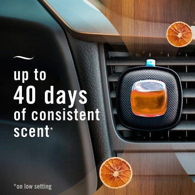 2ct Febreze Auto Bourbon and Orange