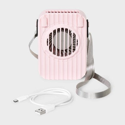 Necklace Fan Pink - Dealworthy