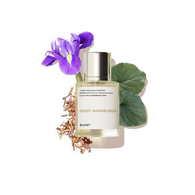 Dossier Women's Perfume - Woody Sandalwood - 50ml: Paraben-Free, Phthalate-Free, Vegan, Spray