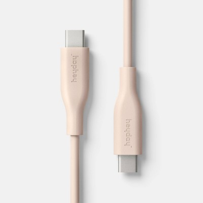 3' USB-C to USB-C Cable - heyday Beige: Male-to-Male Connection