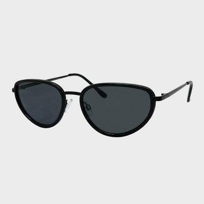 Plastic Metal Combo Cateye Sunglasses - Wild Fable Black