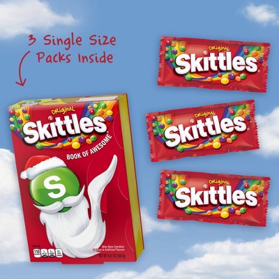 Skittles Christmas Story Book Chewy Candy - 6.51oz