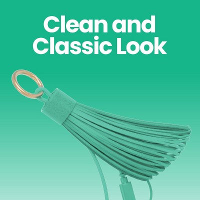 GEMS 2-in-1 Tassel Keychain Cable - Green
