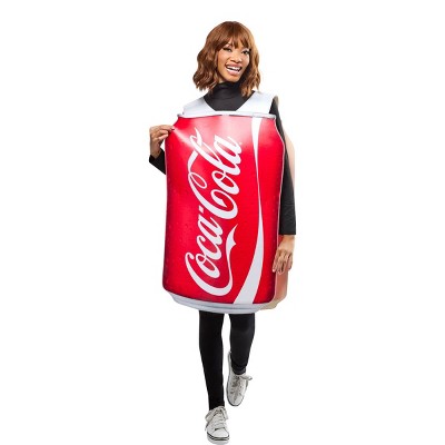 Rubies Adult Coca Cola Costume Sandwich Board Red One Size
