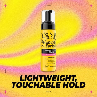 Got2B Flexible Curl Foam Hair Gel - 6.7oz