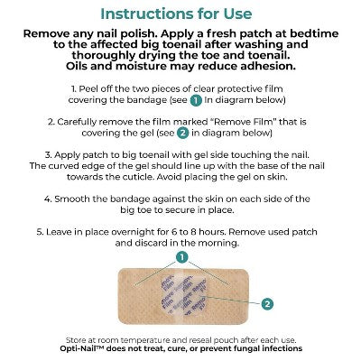 Opti-Nail Renewal Antifungal Treatment Patches - Tolnaftate - 21ct