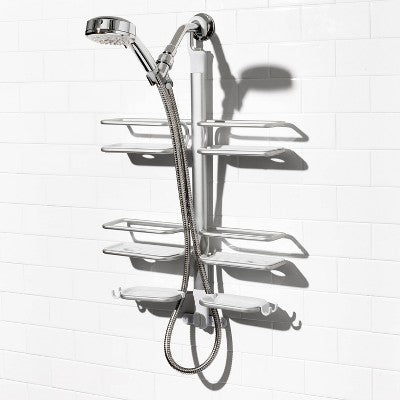 OXO Aluminum Hose Keeper Shower Caddy (LOCAL PICKUP ONLY)