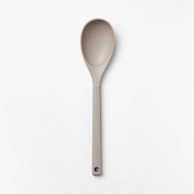 Soft Grip Nylon Spoon Gray - Figmint