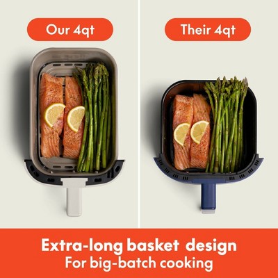 bella 4qt TriZone Air Fryer Oatmilk