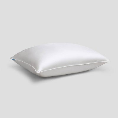 Calm Jumbo Medium Density Satin Bed Pillow White (LOCAL PICKUP ONLY)