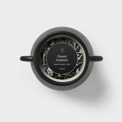 Small Cauldron Haunt Couture Halloween Jar Candle - Threshold