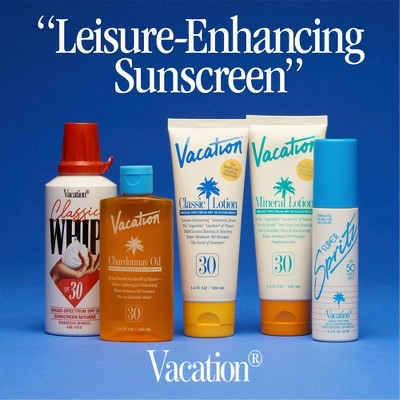 Vacation Chardonnay Oil Sunscreen - SPF 30 - 1oz
