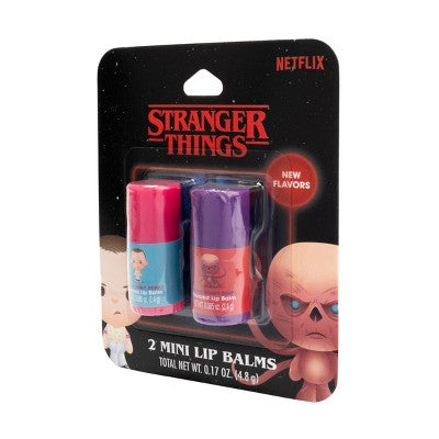 Stranger Things Mini Flavored Lip Balm - 0.25oz/2pk