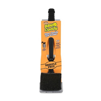 Scrub Daddy Barbeque Grill Brush: Stainless Steel, EVA Foam, Polyamide, ABS