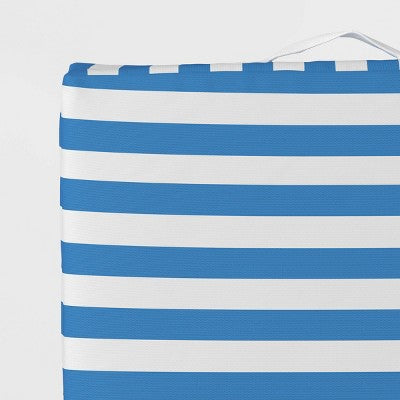 Floor Cushion Navy Stripe - Sun Squad