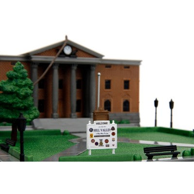 Jada Back to the Future Clock Tower Nanoscene Vehicle Playset