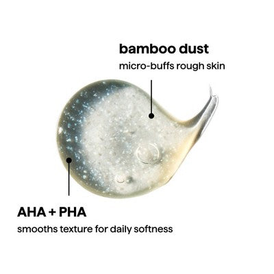 Method Micro Buffing Body Wash Tonic with Bamboo Dust, AHA and PHA - Lavender, Eucalyptus and Rose - 17 fl oz