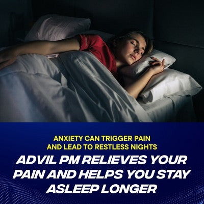 Advil NSAID PM Pain Reliever Ibuprofen Caplets - 20ct