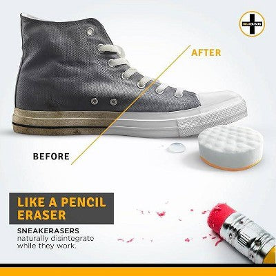 SneakERASERS Just Add Water Shoe Cleaner - 10pk