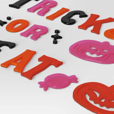 24ct Halloween Gel Window Clings Trick or Treat - Hyde & EEK! Boutique