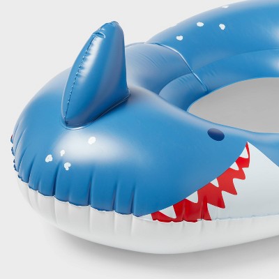 Shark Float - Sun Squad: PVC Novelty Pool Toy, 183 lbs Capacity
