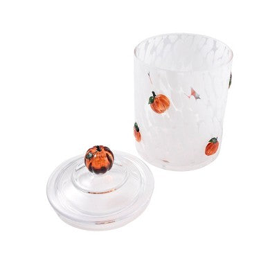 Cook With Color Pumpkin Halloween Icon Treat Gifting Jar