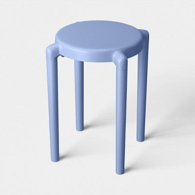 Round Accent Patio End Table Blue - Room Essentials