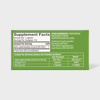 Gas Treatment and Prevention - 110ct - up&up