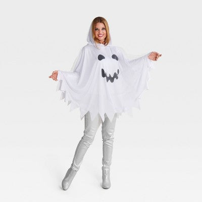 Adult Ghost Halloween Costume Cape - Hyde and EEK! Boutique