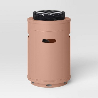 1lb Round Column Fire Pit Terracotta - Room Essentials