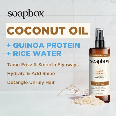 Soapbox Mane Tamer Leave-In Conditioner - 8 fl oz