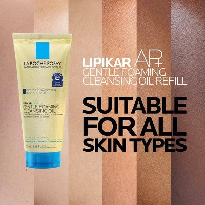 La Roche Posay Lipikar Oil - 3.38 fl oz: Non-Toxic, Contains Shea Butter, For Sensitive Skin, Facial Cleanser