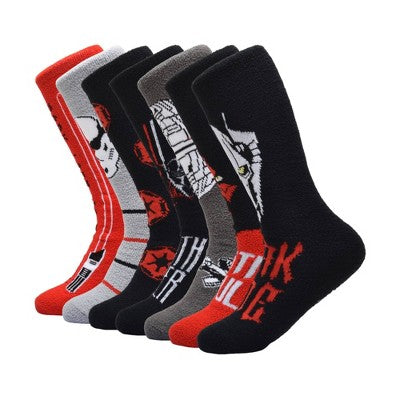 Men's Star Wars Cozy Socks - Red 6-12