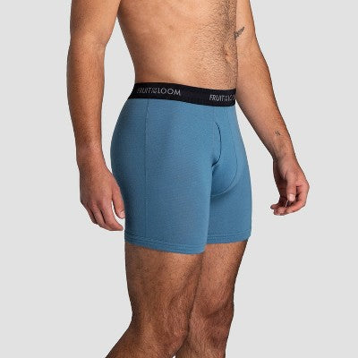 Fruit of the Loom Men's 3pk Breathable Mesh Boxer Briefs - M