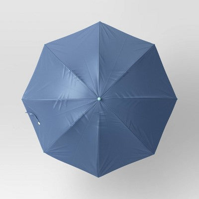 4' Clamp on Outdoor Patio Beach Umbrella Navy Blue - Sun Squad (LOCAL PICKUP ONLY)