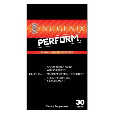 Nugenix Perform Sexual Vitality Booster Tablets - 30ct