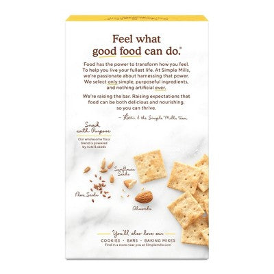 Simple Mills Sea Salt Crackers Family Size - 7oz