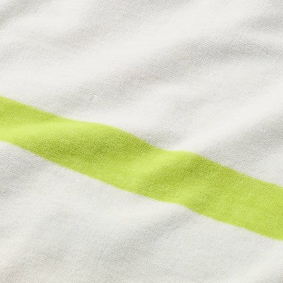 36"x72" Reversible Crosswoven Multi Striped Oversized Beach Towel Blue/Green - Room Essentials