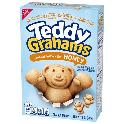 Teddy Grahams Honey Kids' Snacks - 10oz