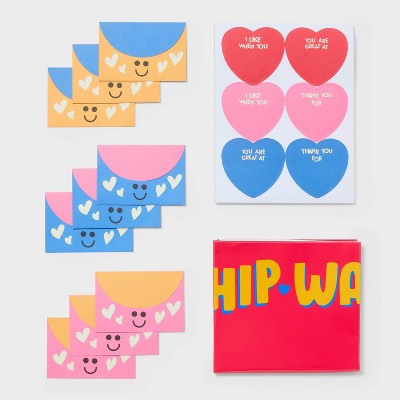 30ct Valentine's Day Envelopes and Friendship Wall Decorating Kit - Spritz