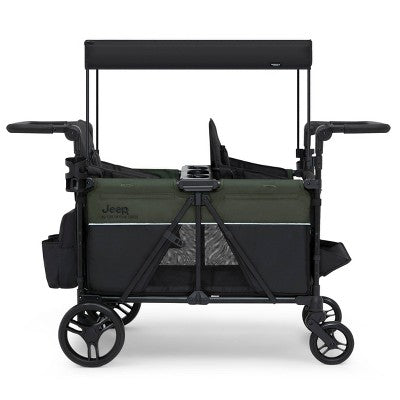 Jeep Aries Stroller Wagon by Delta Children - Black/Green (LOCAL PICKUP ONLY)