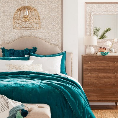 Cadiz Medallion Peel & Stick Wallpaper Beige - Opalhouse: Removable, Self-Adhesive, Bohemian, Stain-Resistant