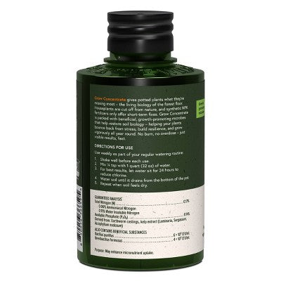 WE THE WILD Grow Concentrate Fast-Release Organic Plant Food for Houseplants 5.1 fl oz