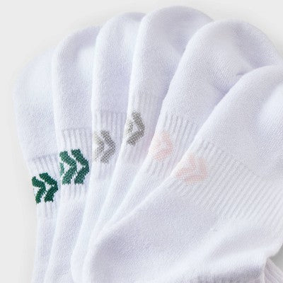 Women's Key Player Mid-Crew Socks - All In Motion Active Mix